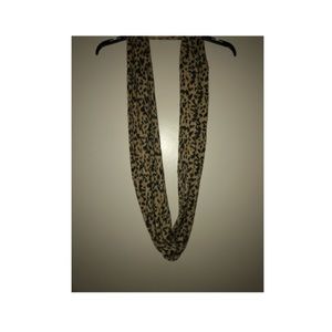 Cheetah print scarf